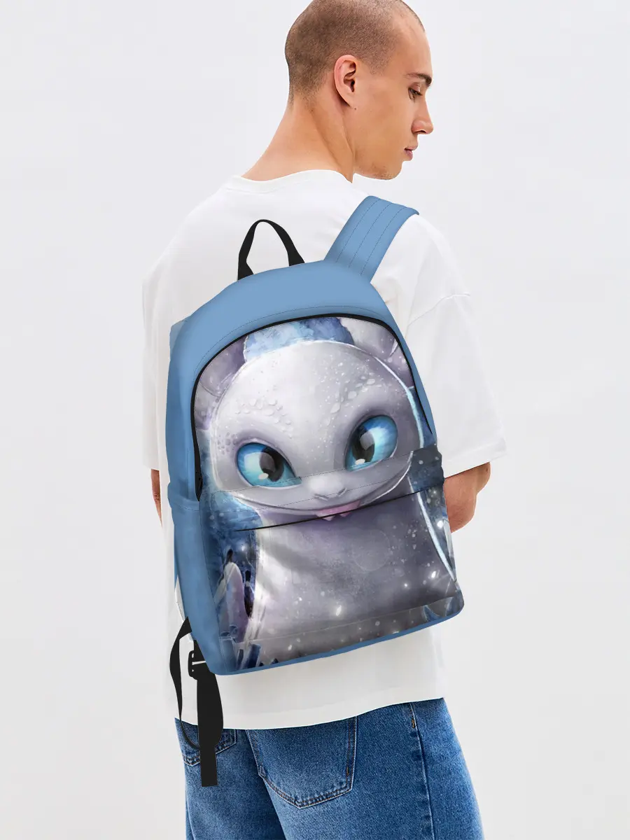 Рюкзак джинсовый / дневная фурия