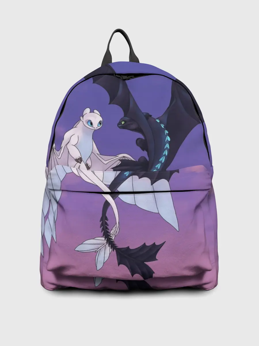 Рюкзак джинсовый / ночная фурия