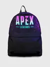 Рюкзак джинсовый / Apex Legends. Neon logo
