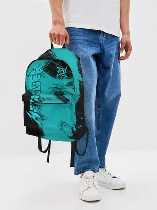 Рюкзак джинсовый / Metallica