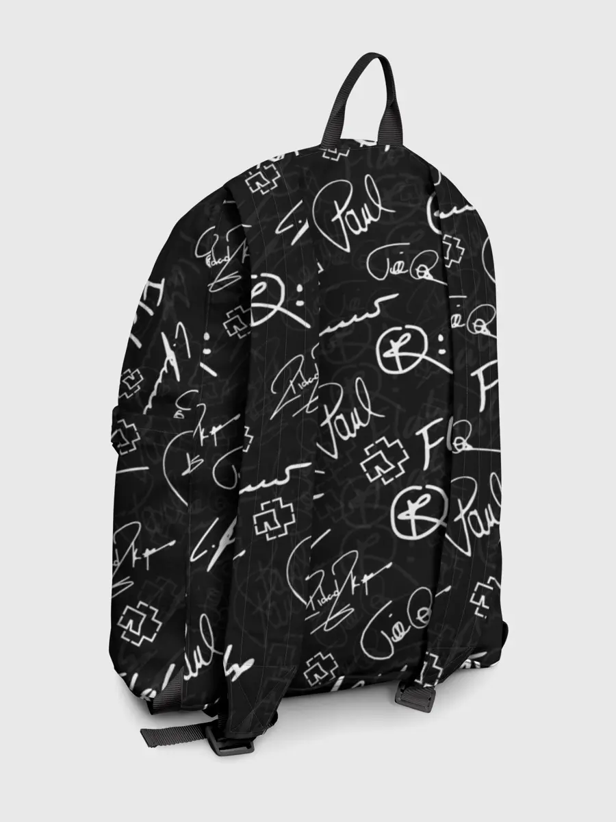 Рюкзак джинсовый / RAMMSTEIN АВТОГРАФЫ | РАМШТАЙН