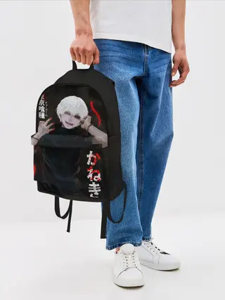 Рюкзак джинсовый / Токийский Гуль