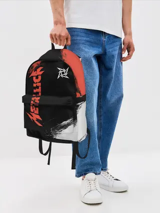 Рюкзак джинсовый / Metallica