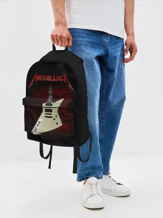 Рюкзак джинсовый / Metallica