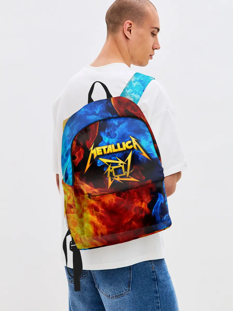 Рюкзак джинсовый / Metallica