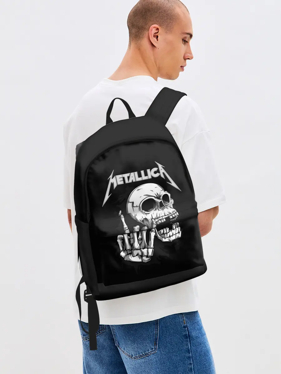 Рюкзак джинсовый / Metallica