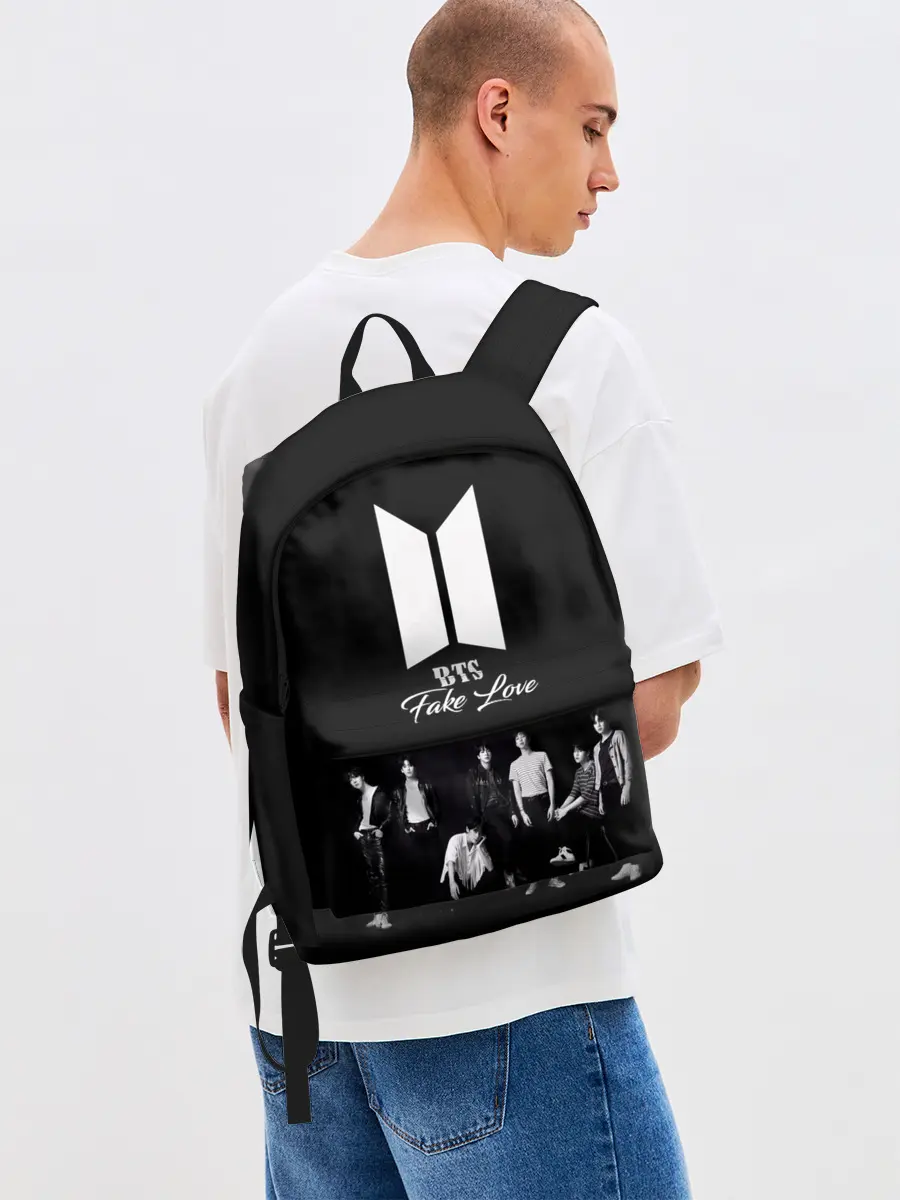 Рюкзак джинсовый / BTS Take love
