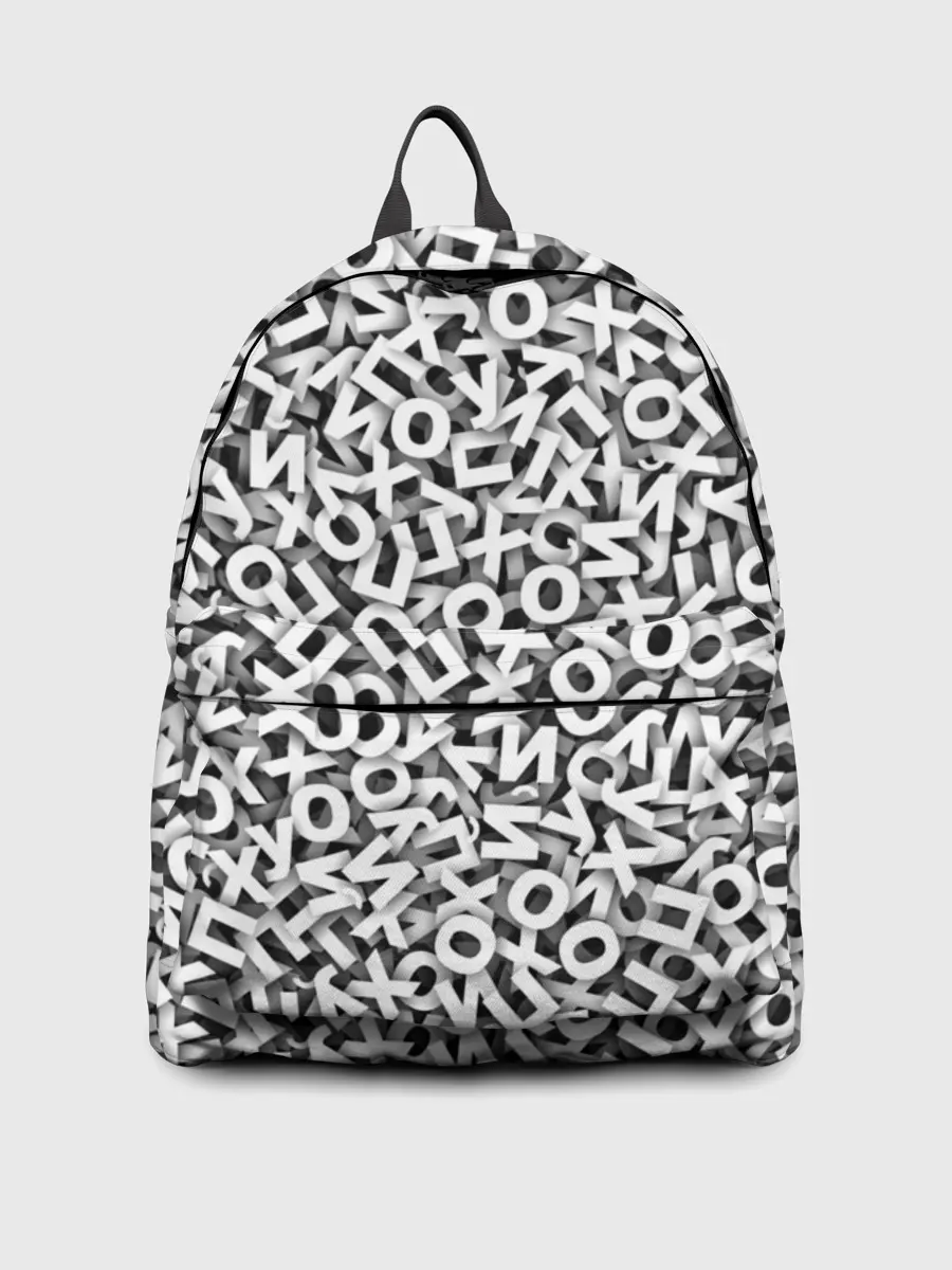 Рюкзак джинсовый / буквы ЙУХОП