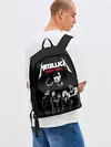 Рюкзак джинсовый / Metallica Группа крови