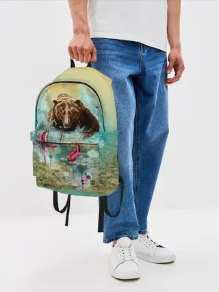 Рюкзак джинсовый / Рыбалка