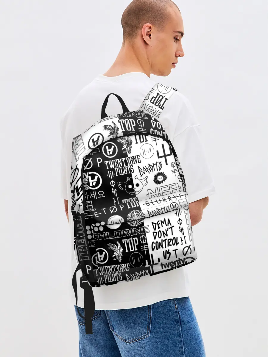 Рюкзак джинсовый / TWENTY ONE PILOTS