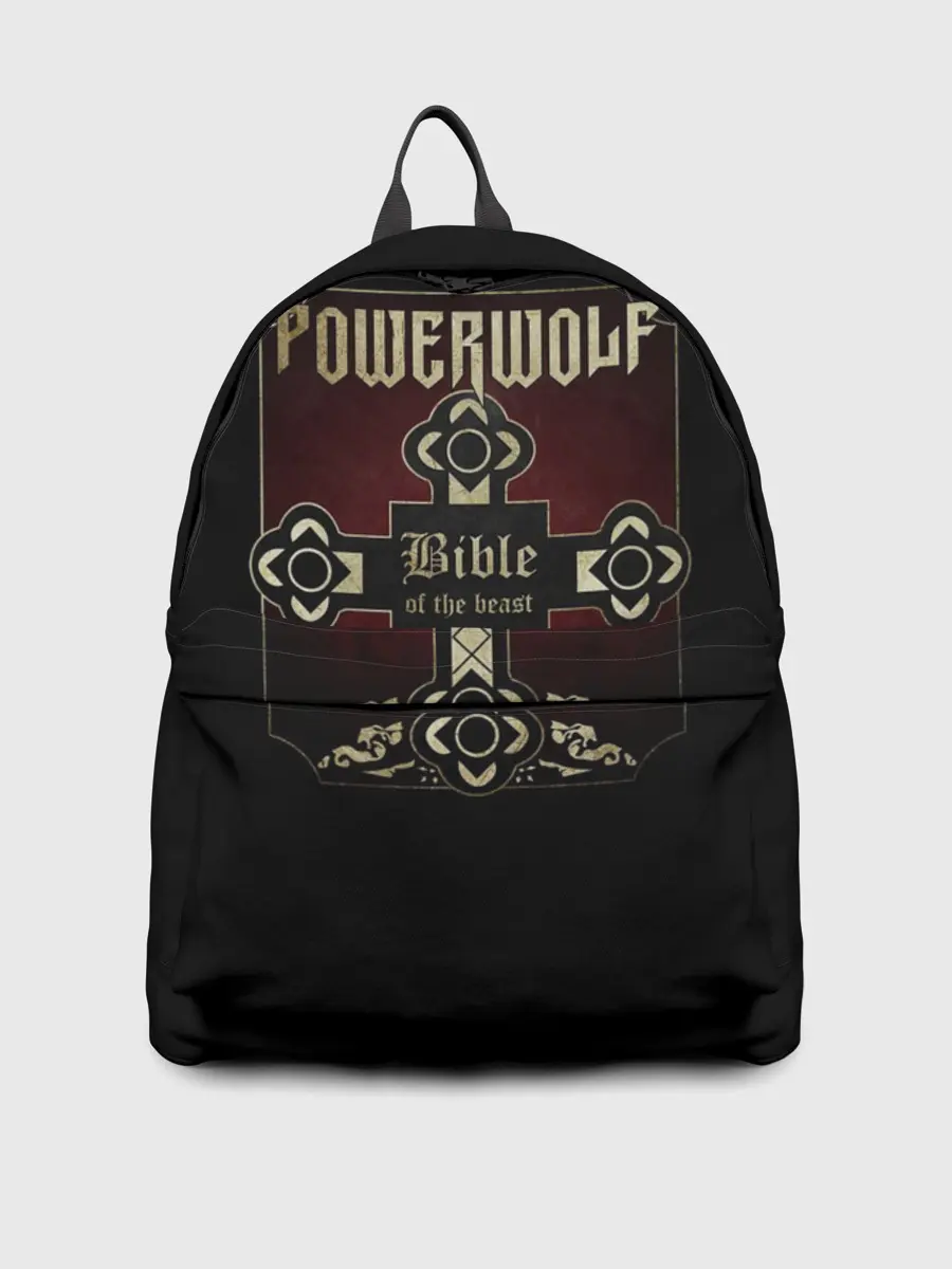 Рюкзак джинсовый / Powerwolf Bible