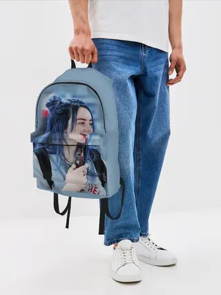 Рюкзак джинсовый / BILLIE EILISH