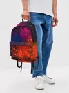 Рюкзак джинсовый / Брызги краски