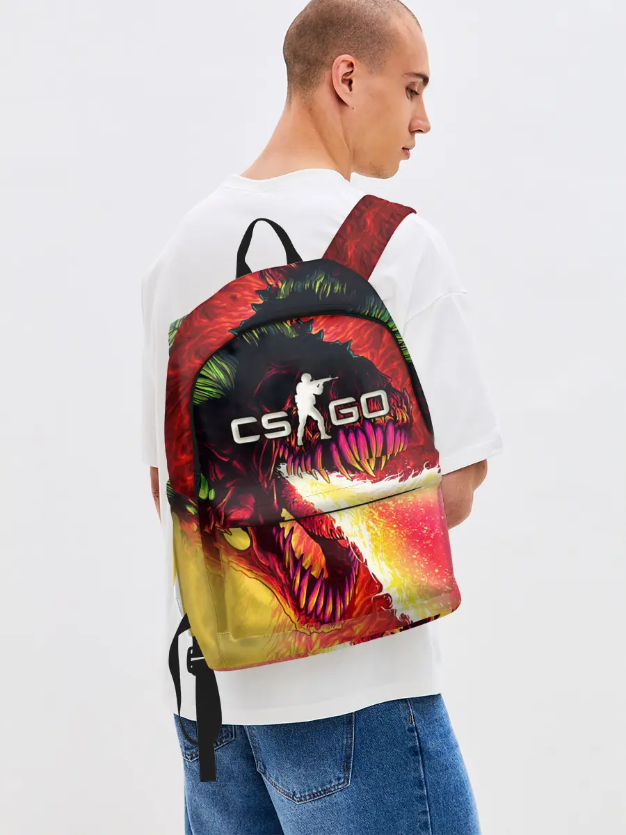 Рюкзак джинсовый / CS:GO