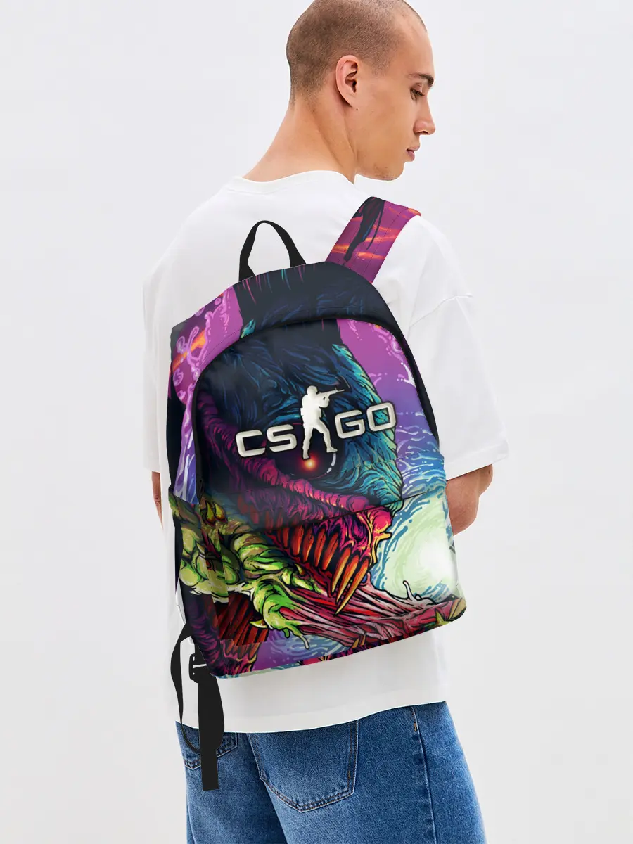 Рюкзак джинсовый / CS:GO