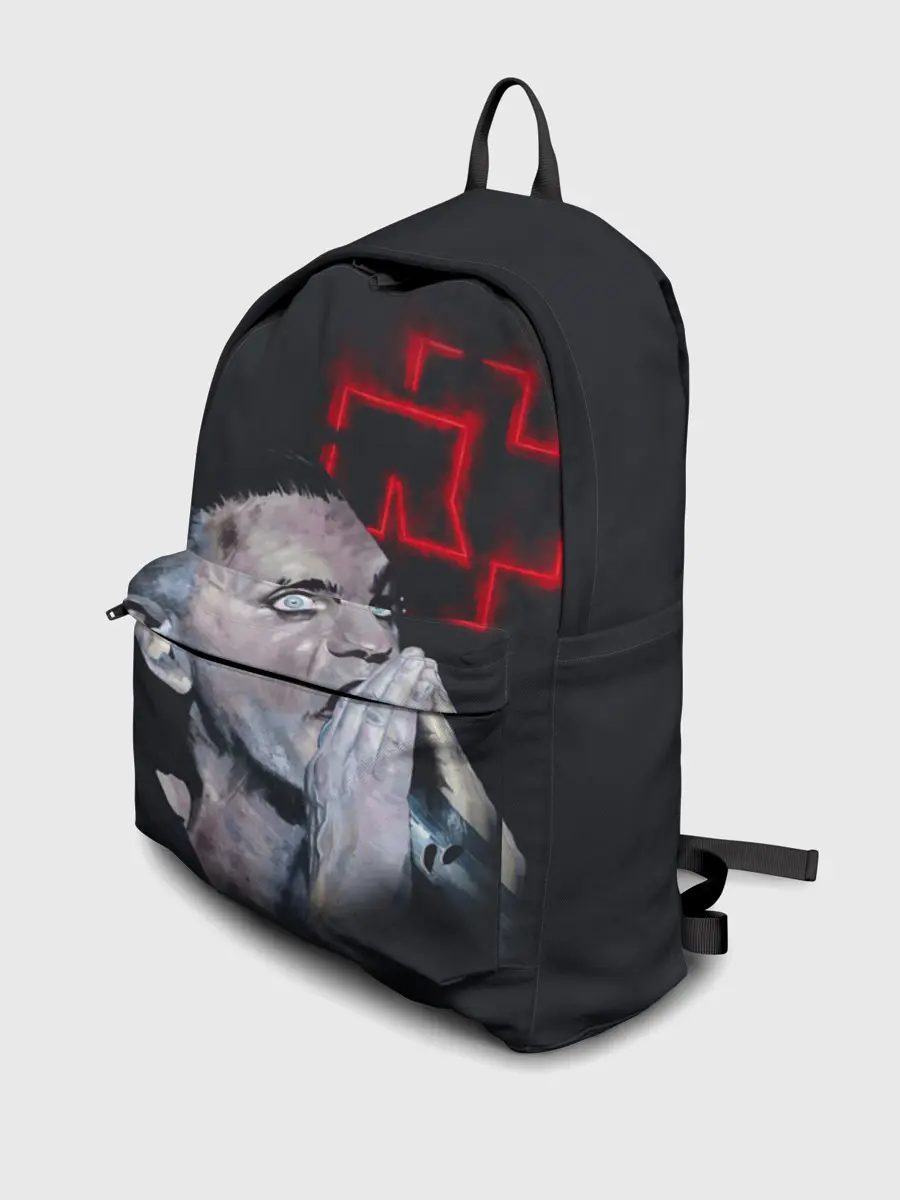 Рюкзак джинсовый / Rammstein