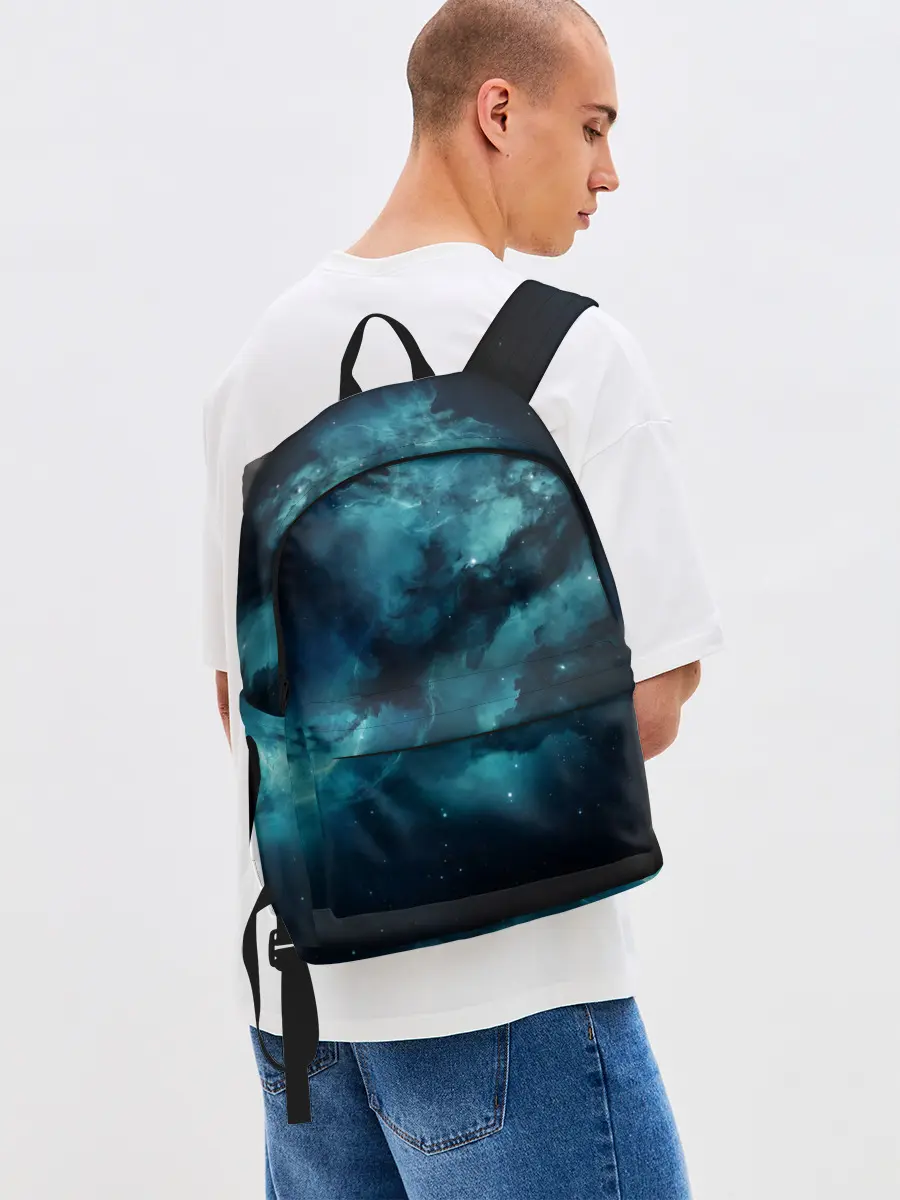 Рюкзак джинсовый / Космос