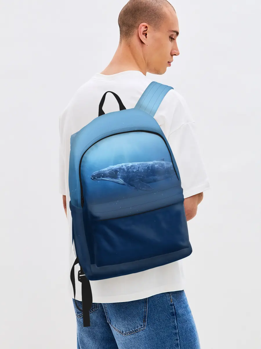 Рюкзак джинсовый / Кит