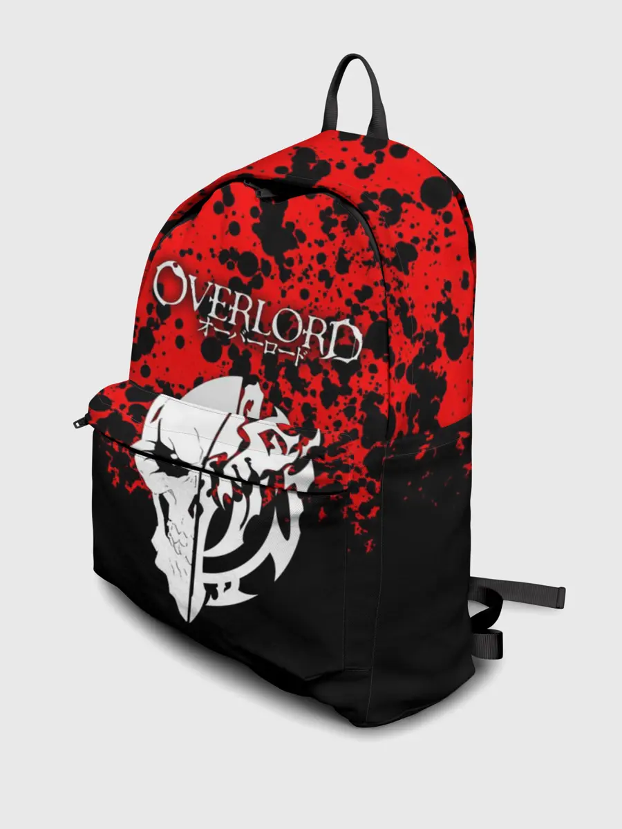 Рюкзак джинсовый / Overlord Skull red