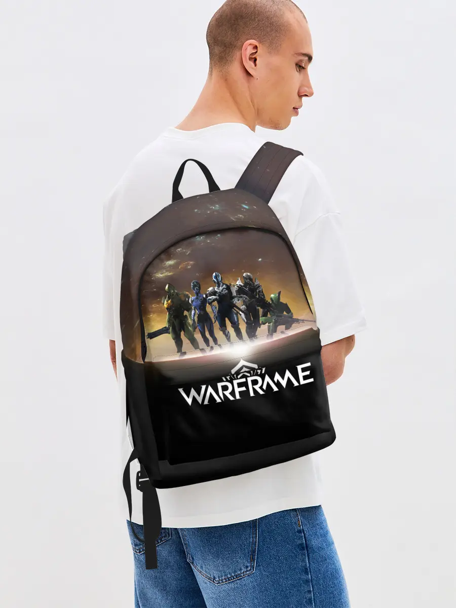 Рюкзак джинсовый / WARFRAME Planet