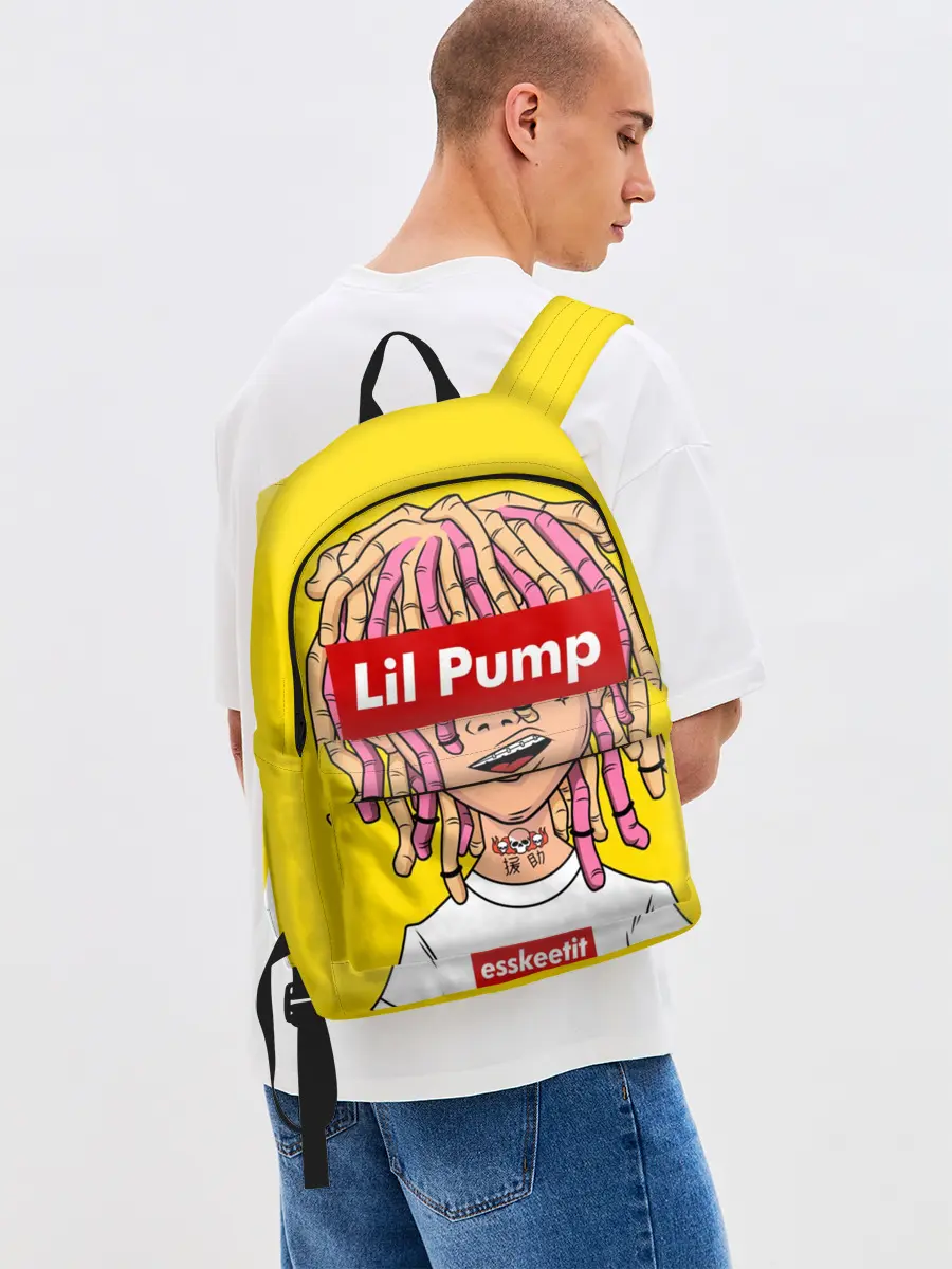 Рюкзак джинсовый / Lil Pump