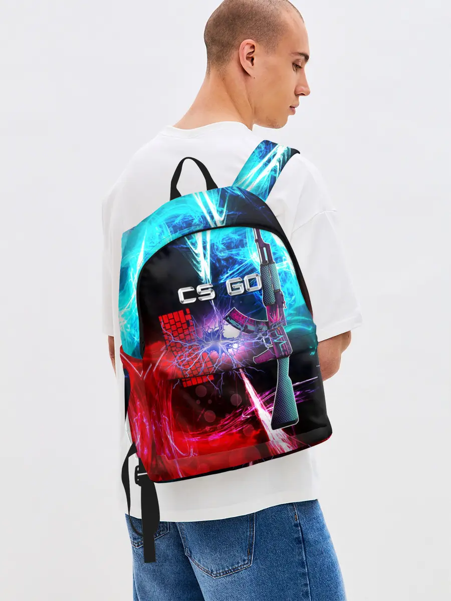 Рюкзак джинсовый / cs:go