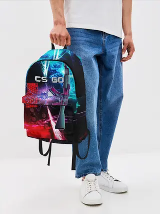 Рюкзак джинсовый / cs:go