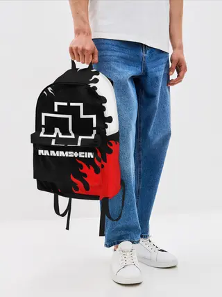 Рюкзак джинсовый / RAMMSTEIN | РАМШТАЙН