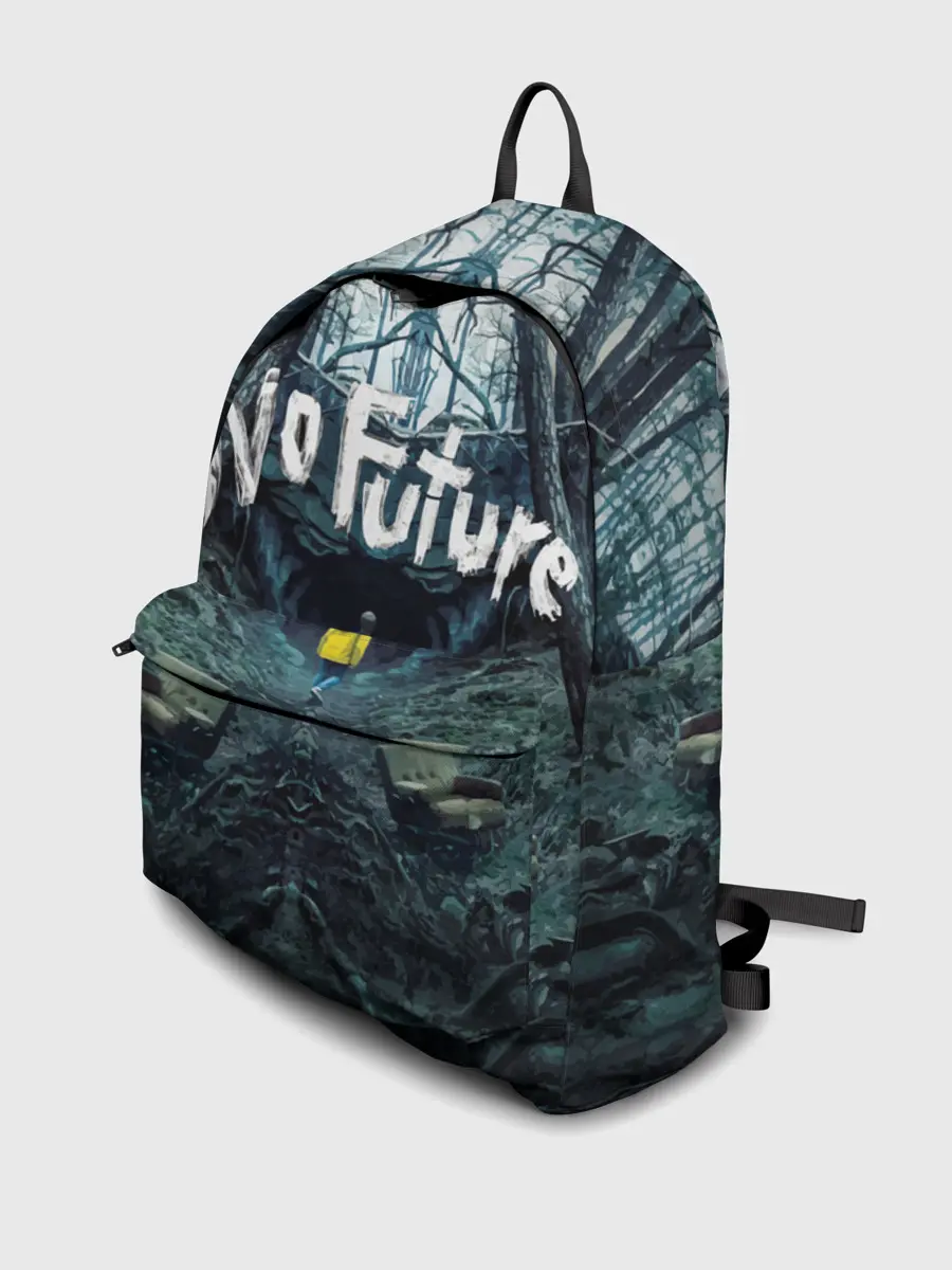 Рюкзак джинсовый / ТЬМА - No Future