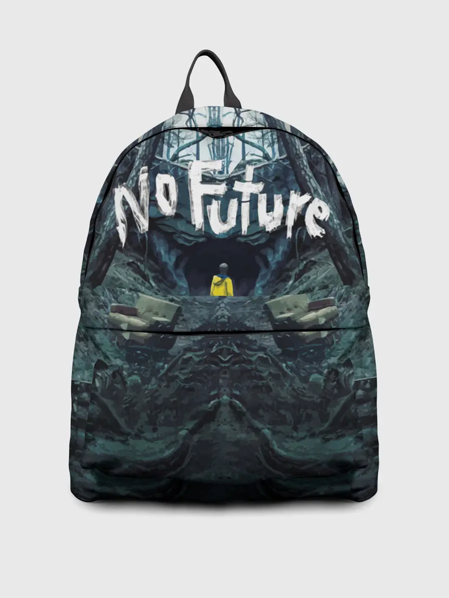 Рюкзак джинсовый / ТЬМА - No Future