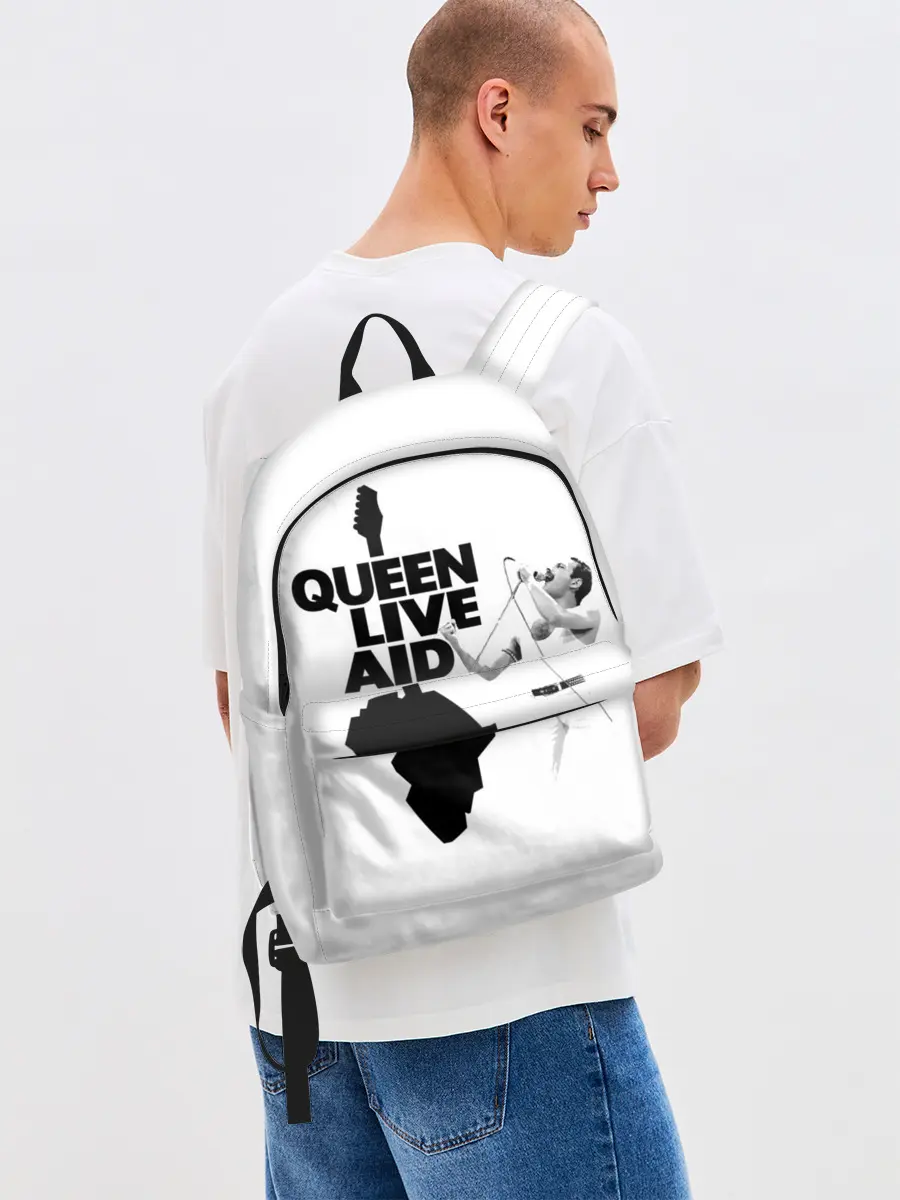 Рюкзак джинсовый / Queen LIVE AID