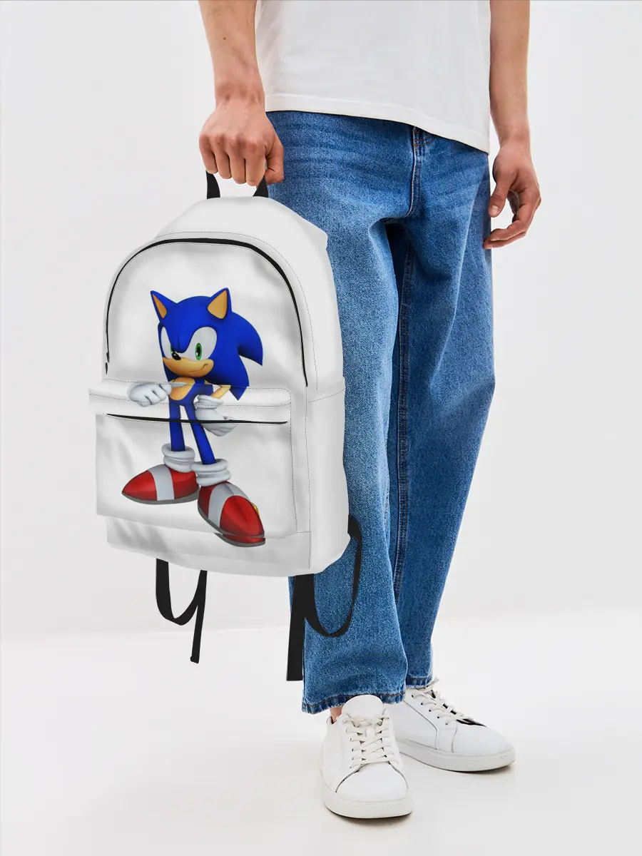 Рюкзак джинсовый / Sonic