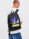 Рюкзак джинсовый / Sonic
