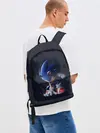 Рюкзак джинсовый / Sonic