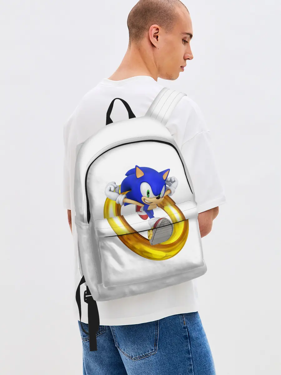 Рюкзак джинсовый / Sonic