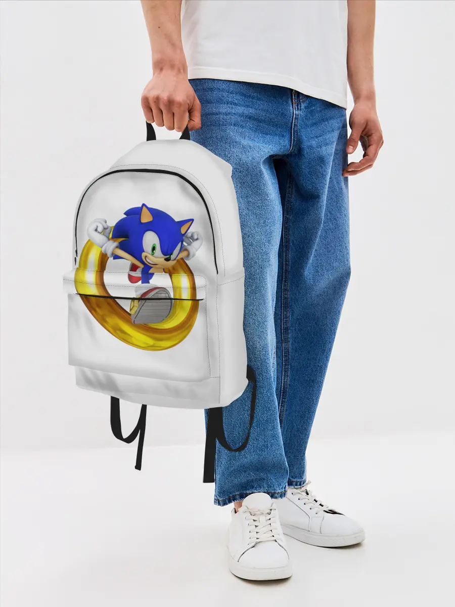 Рюкзак джинсовый / Sonic