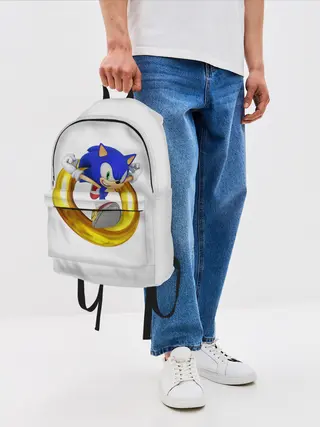 Рюкзак джинсовый / Sonic