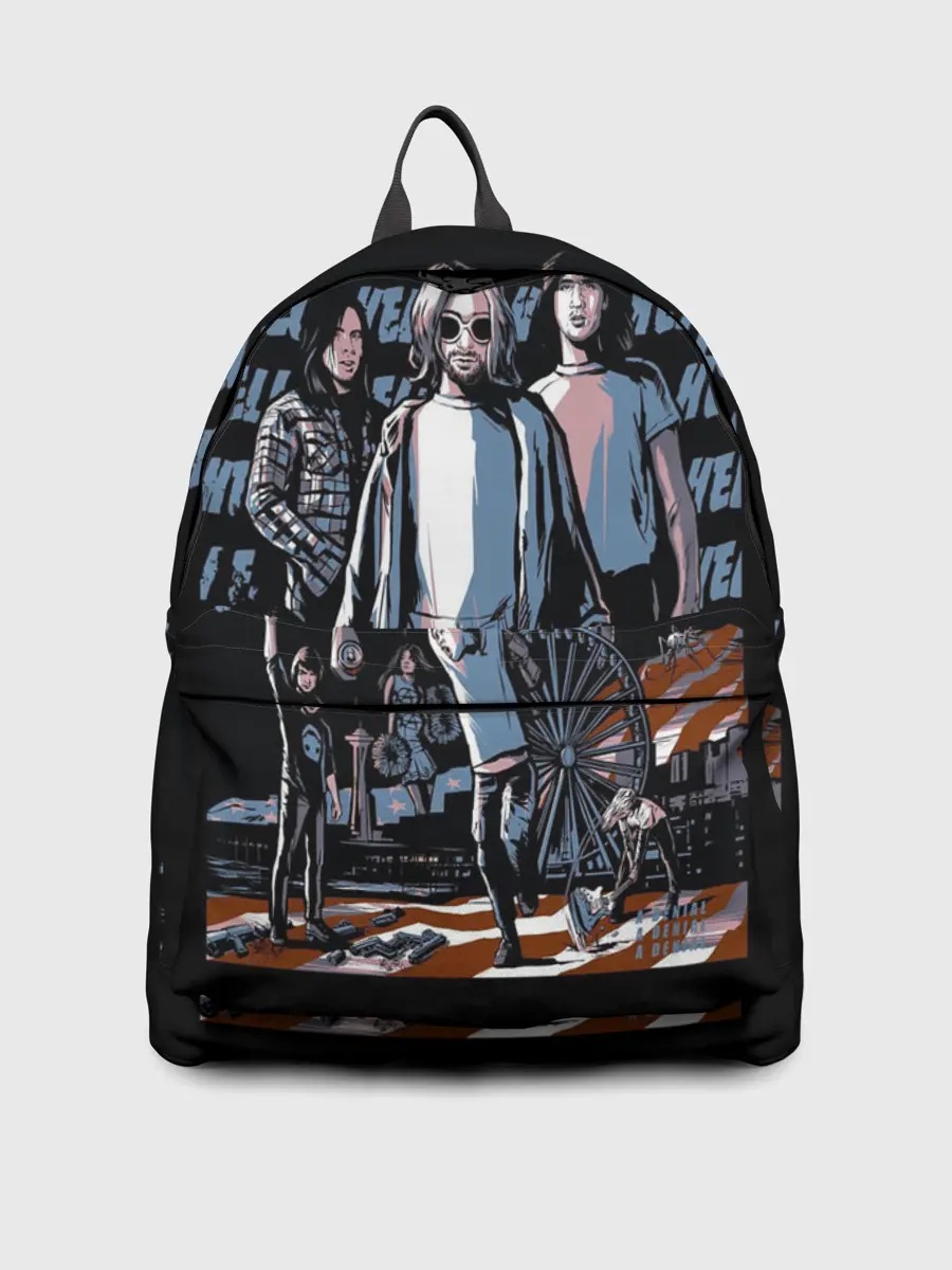 Рюкзак джинсовый / Nirvana