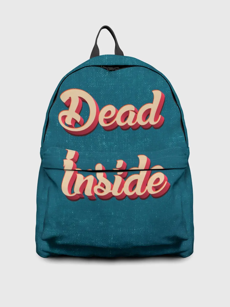 Рюкзак джинсовый / Dead inside