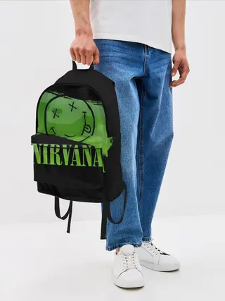 Рюкзак джинсовый / Nirvana