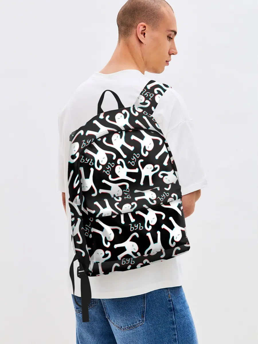 Рюкзак джинсовый / ЪУЪ СЪУКА ГЛИТЧ