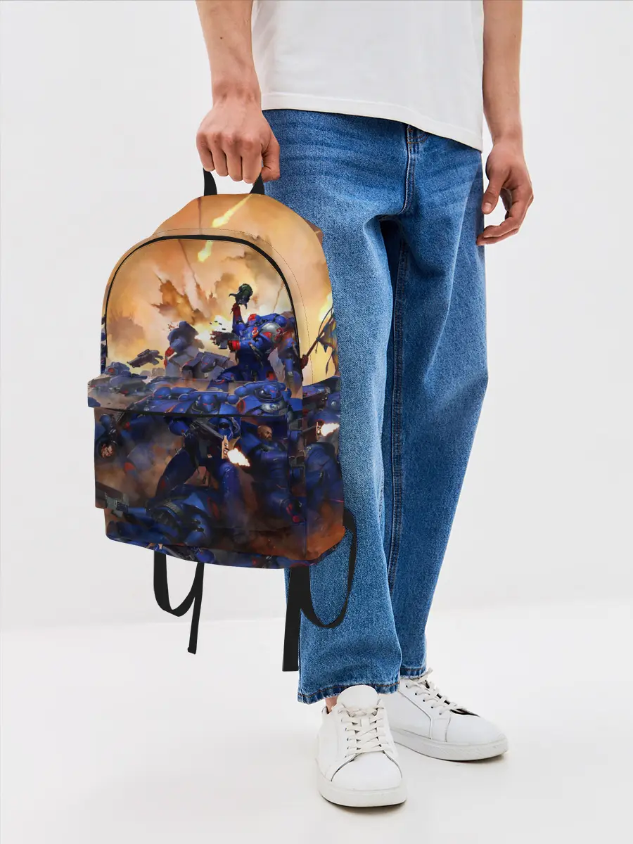 Рюкзак джинсовый / WARHAMMER 40K