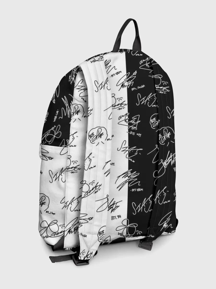 Рюкзак джинсовый / BTS АВТОГРАФЫ