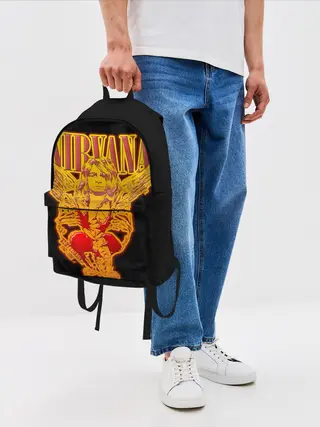Рюкзак джинсовый / Nirvana