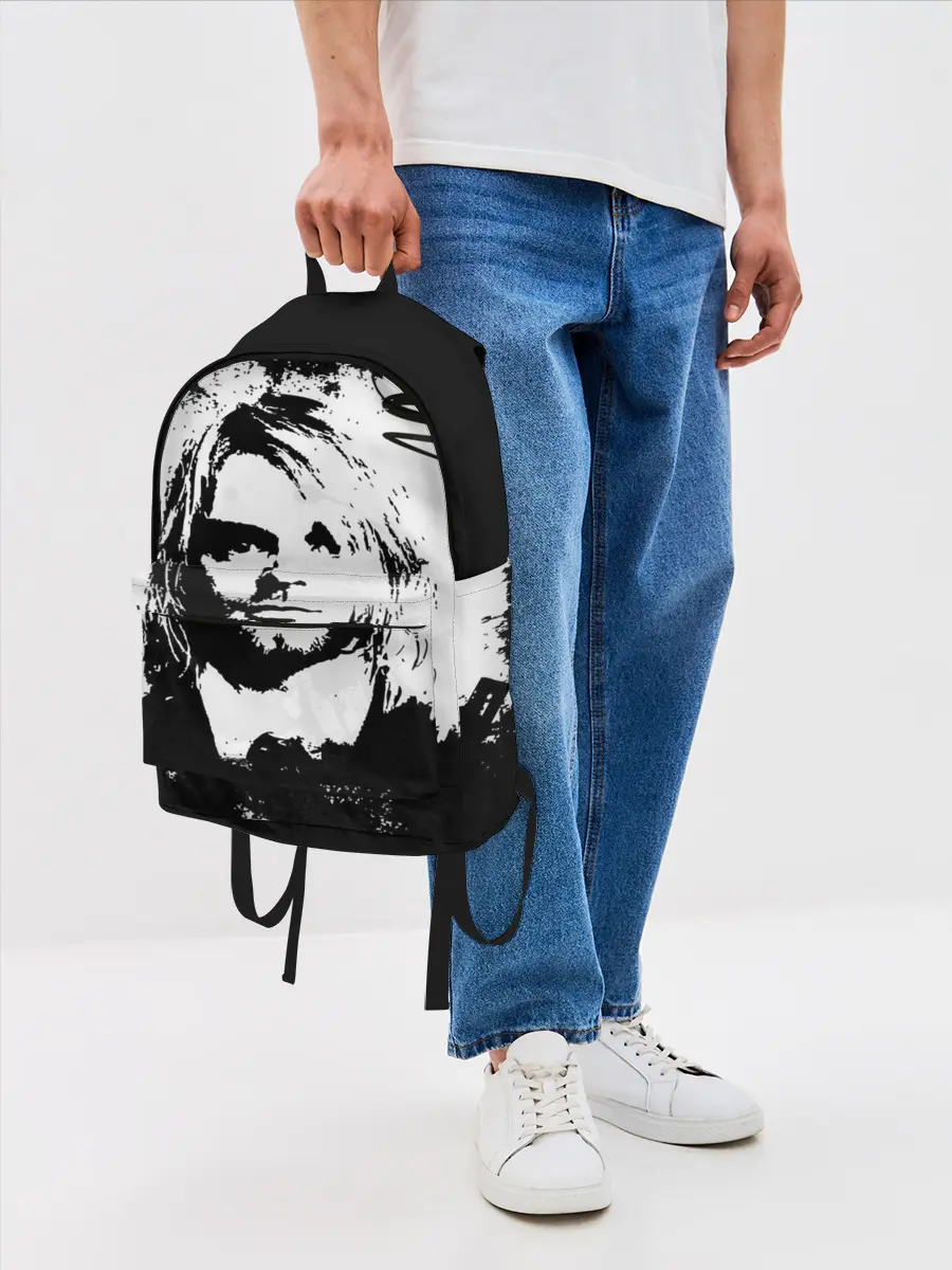 Рюкзак джинсовый / Kurt Cobain