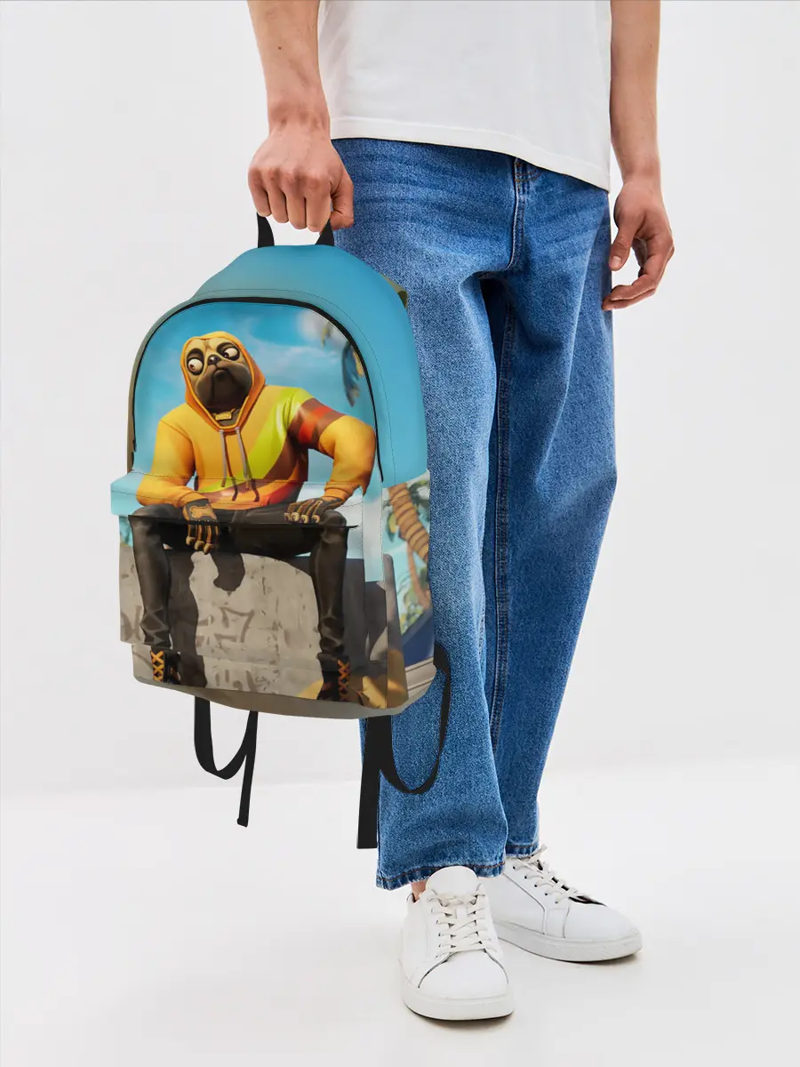 Рюкзак джинсовый / Fortnite Doggy