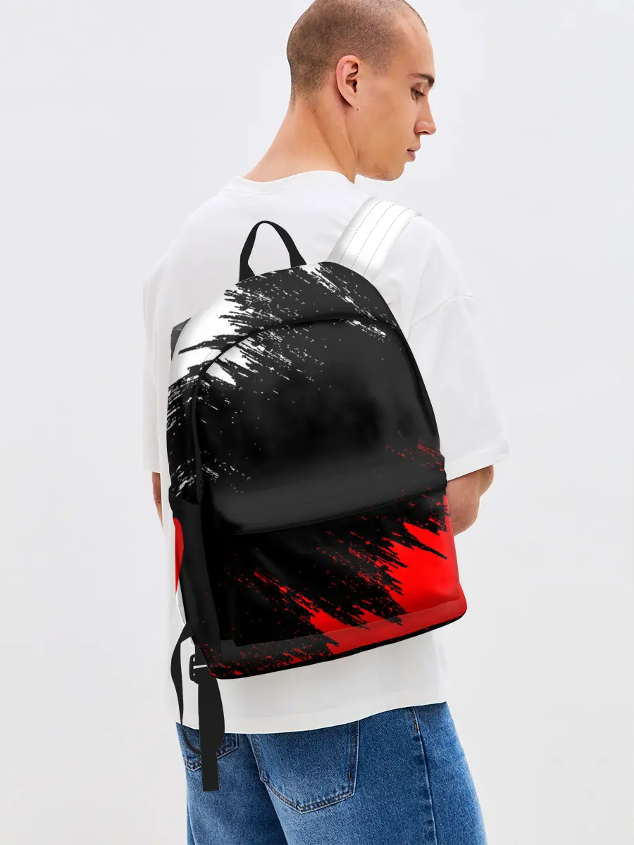 Рюкзак джинсовый / БРЫЗГИ КРАСОК