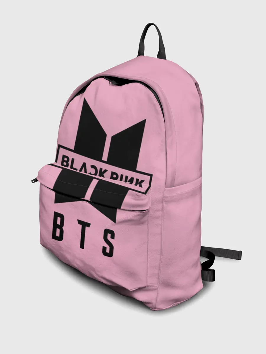 Рюкзак джинсовый / BTS and BLACKPINK