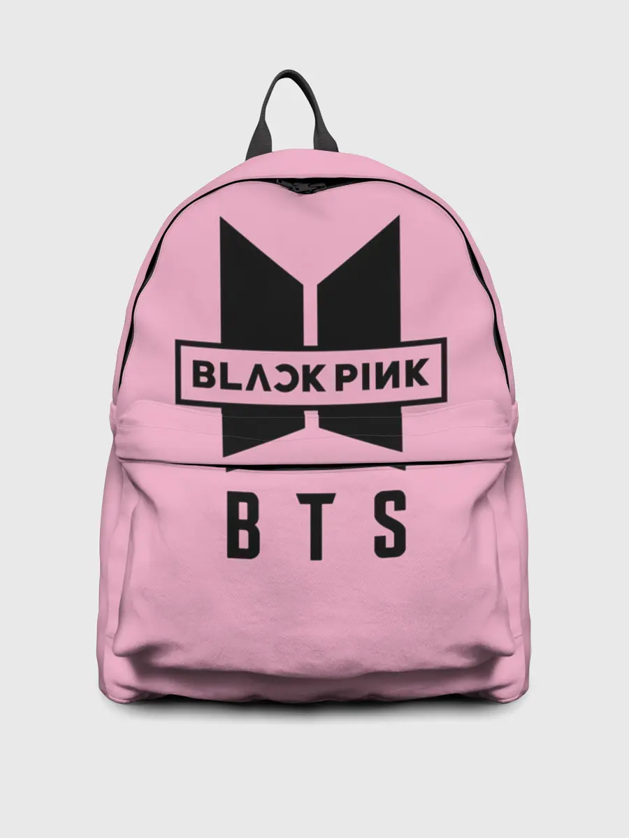 Рюкзак джинсовый / BTS and BLACKPINK